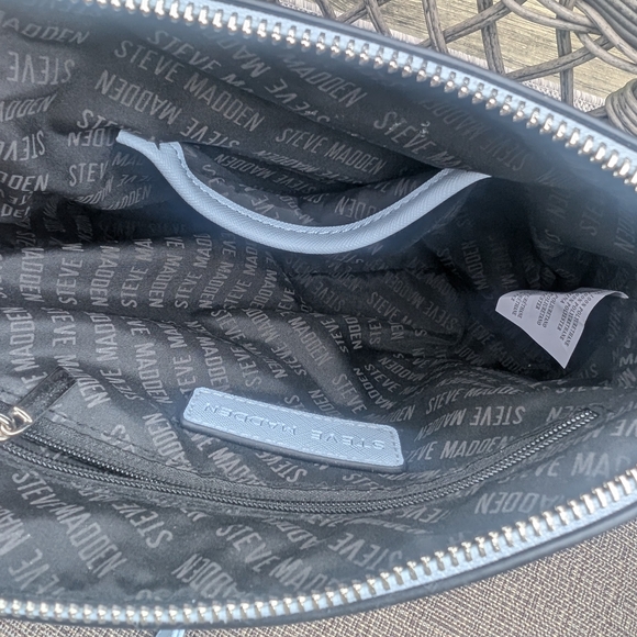 Steve Madden Light Blue Dome Crossbody Bag - Picture 4 of 4